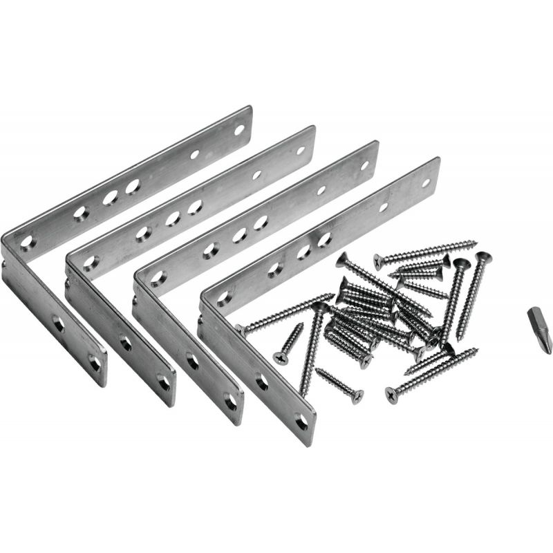 Deckorators Multi-Angle Rail Bracket Hardware Kit Stainless Steel
