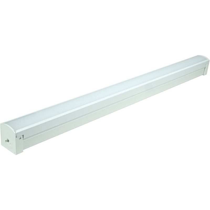Satco Nuvo 9-Unit LED Strip Light Fixture White