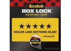 Scotch Box Lock Packaging Tape Clear