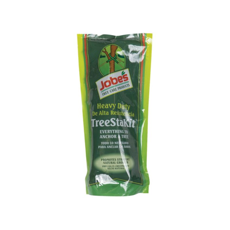 Jobes TreeStaKit 528C Heavy-Duty Tree Stake Kit, 6 in Dia, Plastic
