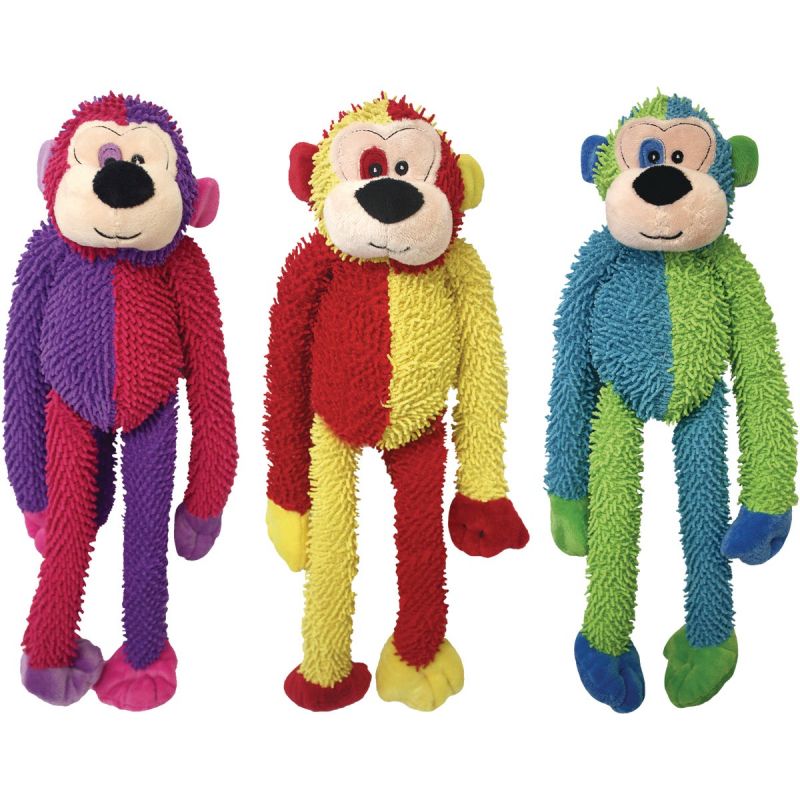 Multipet Multi-Crew Monkey Dog Toy 17 In., Assorted