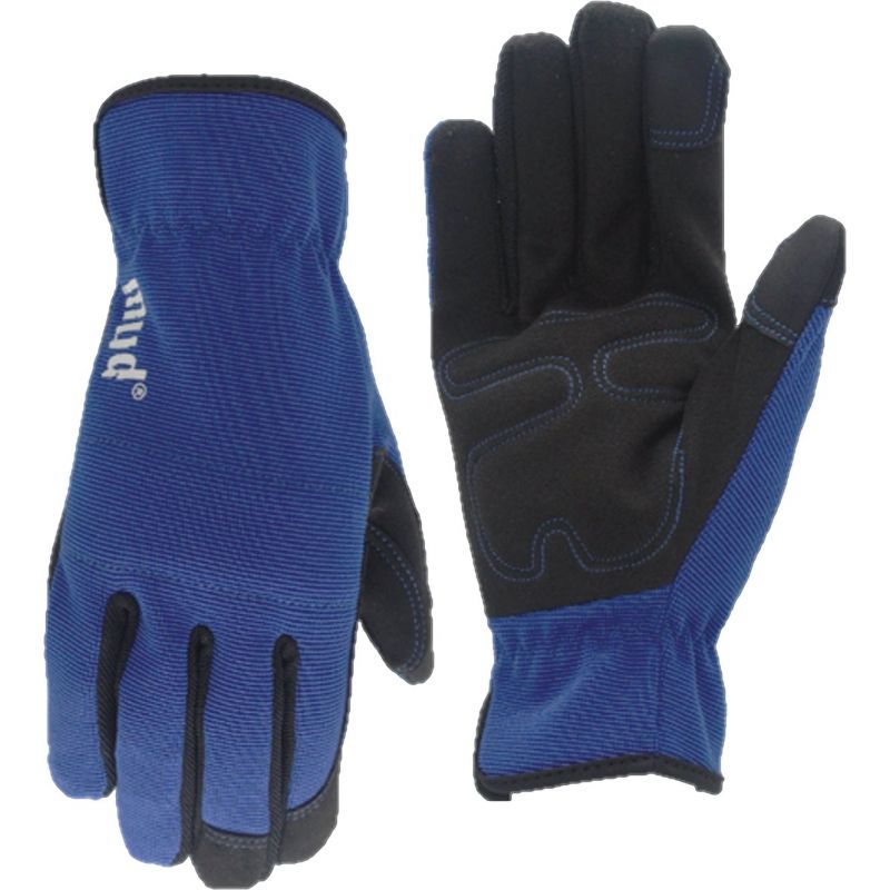 Mud Touchscreen Garden Gloves S/M, True Blue
