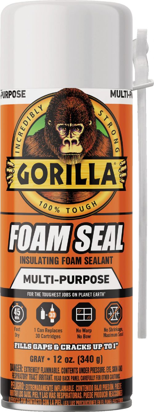 Gorilla Glue Multi-Purpose 12-oz Straw Indoor/Outdoor Spray Foam Insulation  in the Spray Foam Insulation department at