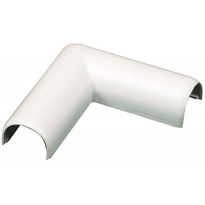 Wiremold Wire Channel Flat Elbow White