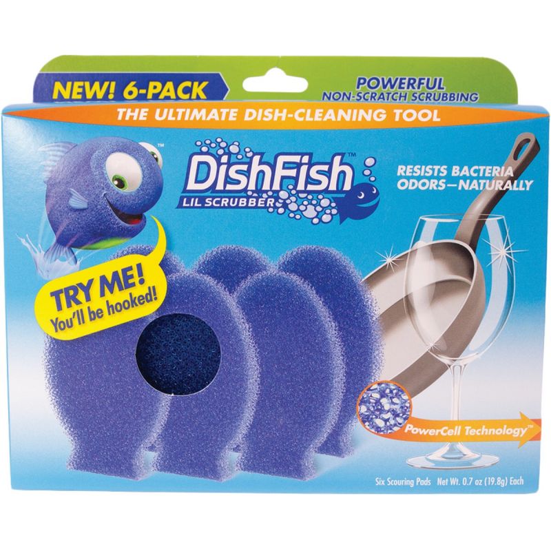 DishFish Lil Scrubber Dish Scrubber