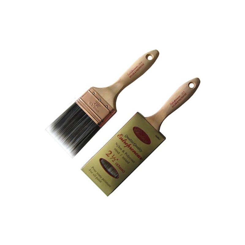 Chidaca 16450 Flat/Angular Paint Brush, 2 in W, Nylon/Polyester Bristle