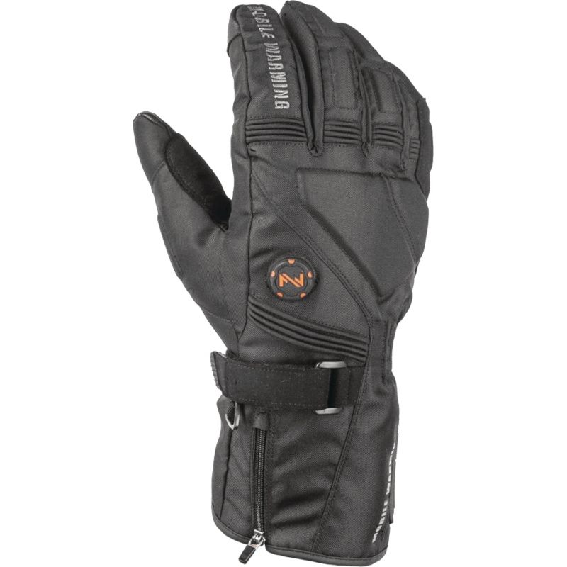 Mobile Warming Storm Heated Gloves L, Black