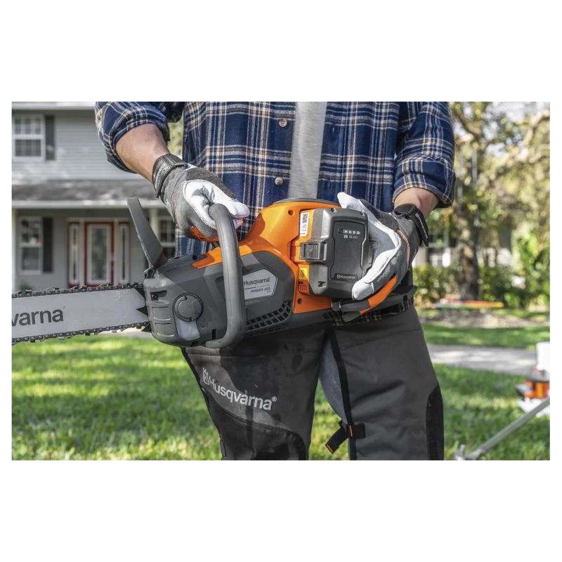 Husqvarna 970 60 12-02 Brushless Chainsaw, Battery Included, 7.5 Ah, 40 V, Lithium-Ion, 18 in L Bar, 3/8 in Pitch