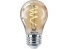 Philips EyeComfort Dimmable Vintage LED A15 Light Bulb