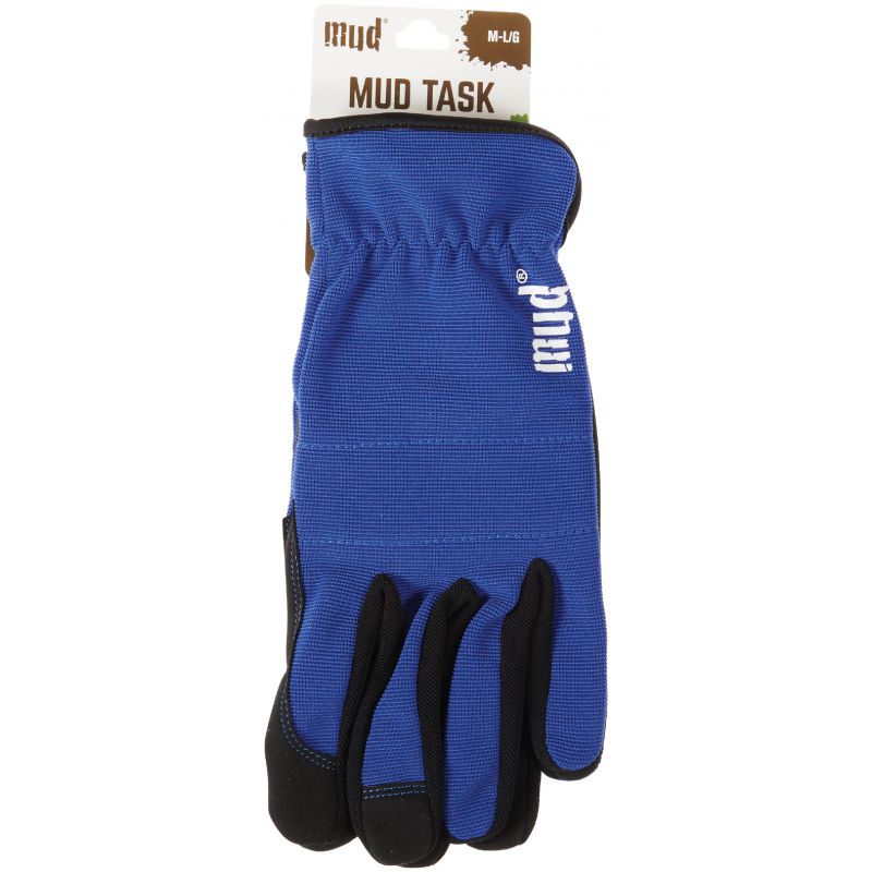 Mud Touchscreen Garden Gloves M/L, True Blue