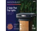 Moonrays SMD LED Solar Post Cap Black