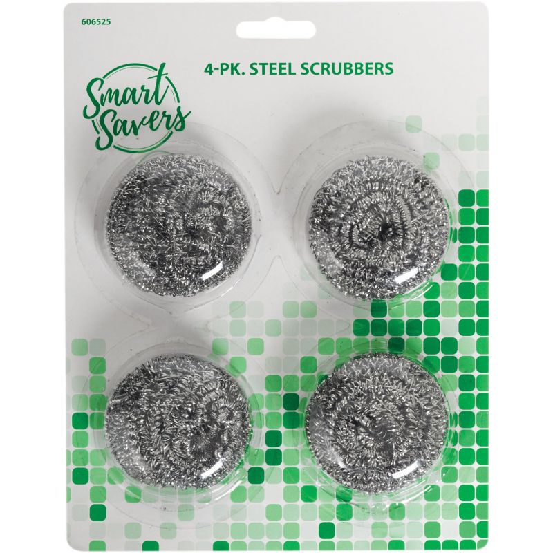 Smart Savers Steel Scrubber (Pack of 12)