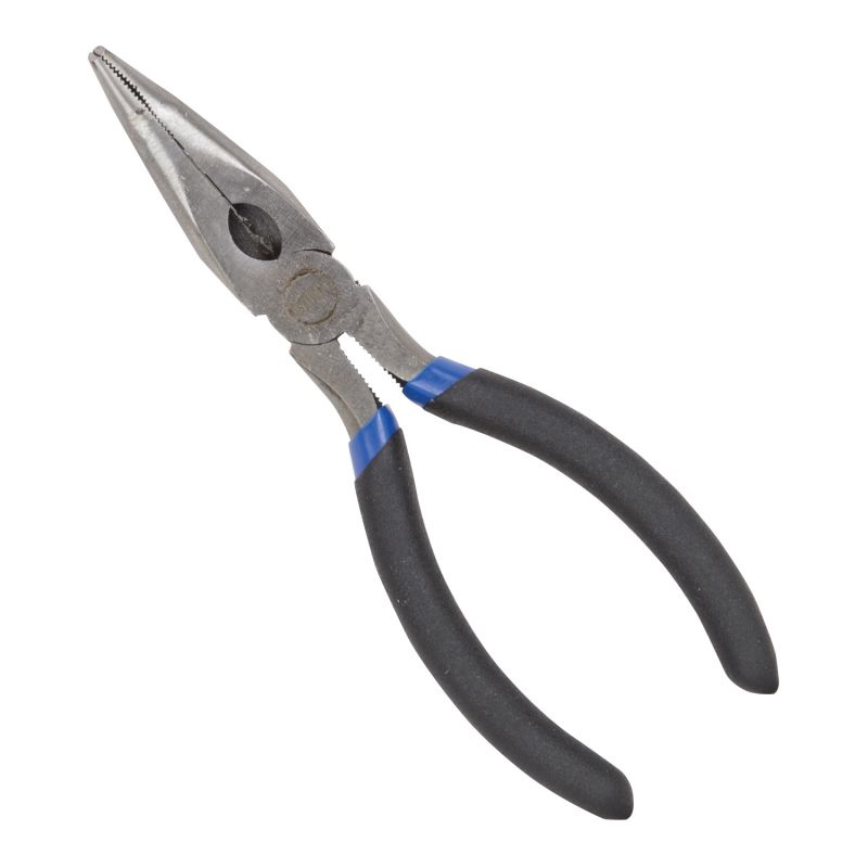Vulcan PC974-01 Bent Nose Plier, 6 in OAL, 1.6 mm Cutting Capacity, 3.9 cm Jaw Opening, Black Handle, 3/4 in W Jaw