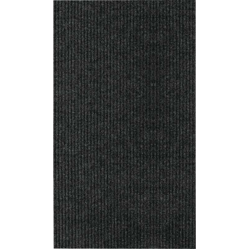 Multy Home Concord Utility Floor Mat 22 In. X 36 In., Charcoal