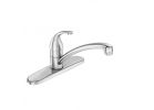 Moen Adler Series 87603 Kitchen Faucet, 1.5 gpm, 3-Faucet Hole, Brass/Metal, Chrome Plated, Deck Mounting, Lever Handle