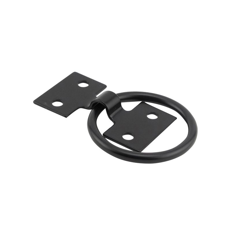 Erickson 59113 Anchor Ring, Steel, Black, E-Coat Black