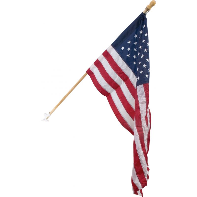 Valley Forge American Flag 6 Ft. Wood Pole Kit