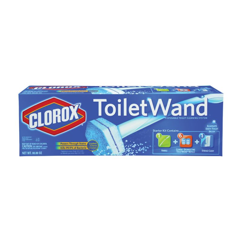 Clorox 03191 Toilet Wand Kit White