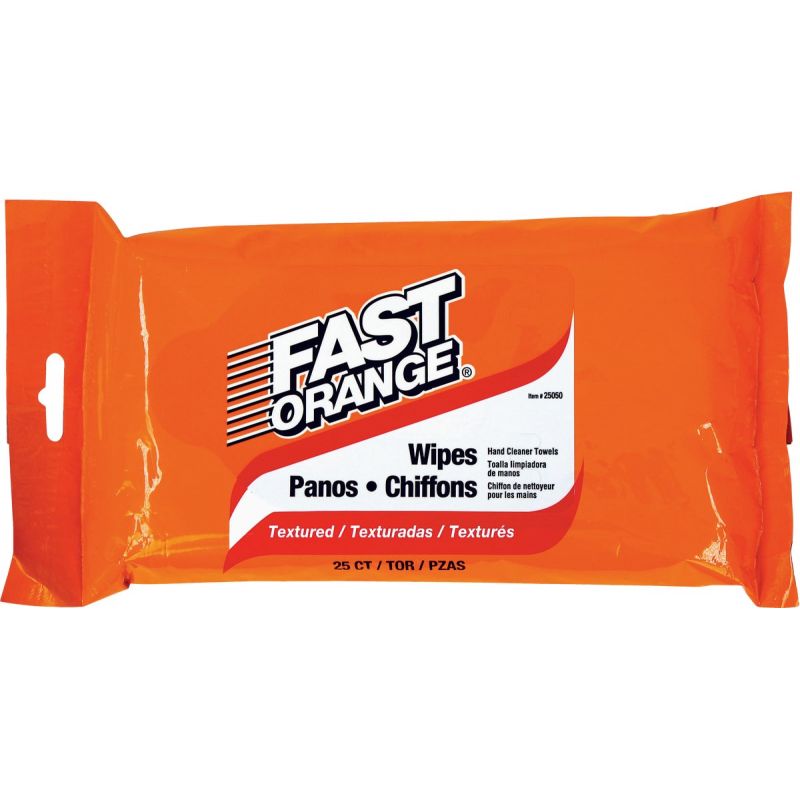PERMATEX Fast Orange Hand Cleaner Wipe