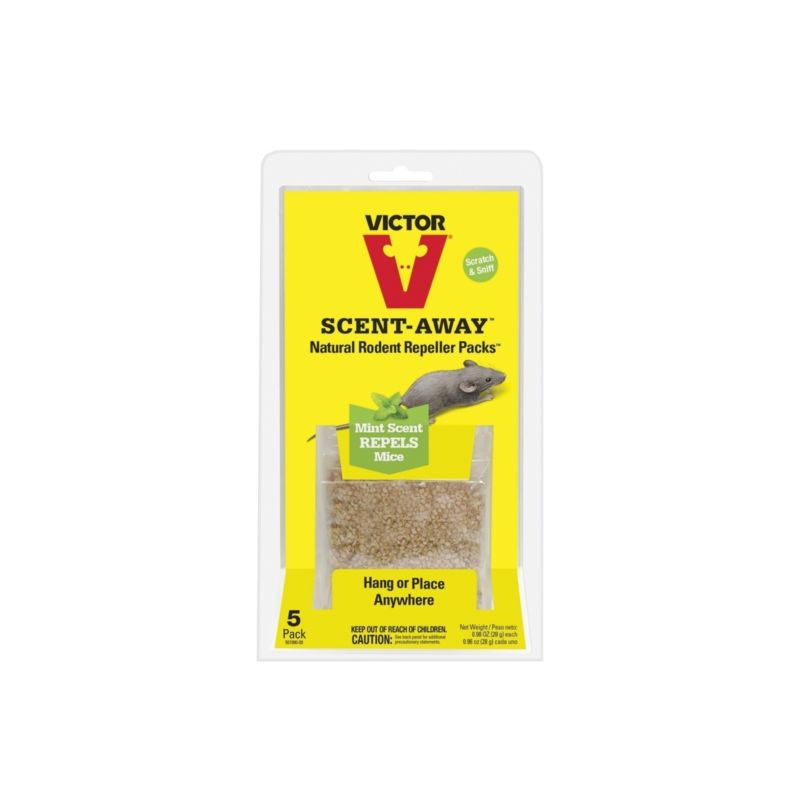 Victor Scent-Away M805 Rodent Repeller, Disposable Pale Yellow