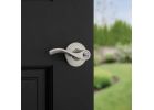 Kwikset 94050-673 Entry Door Lockset, Lever Handle, Satin Nickel, Zinc, KW1, SC1 Keyway, Residential, 3 Grade