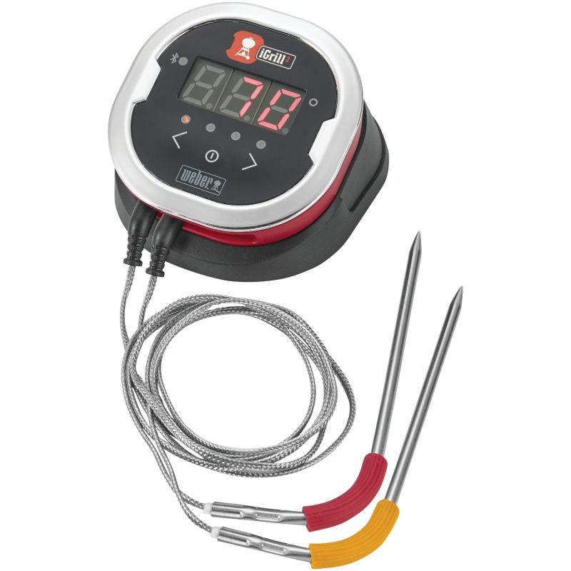 Weber iGrill2 Bluetooth Thermometer 3.2 In. W. X 2.2 In. H. X 2.2 In. L.