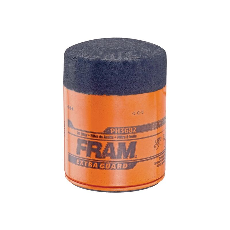 Fram PH3682 Full Flow Lube Oil Filter, 3/4- 16 Connection, Threaded, Cellulose, Synthetic Glass Filter Media