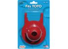 Korky TOTO 3 In. Toilet Flapper 3 In., Red