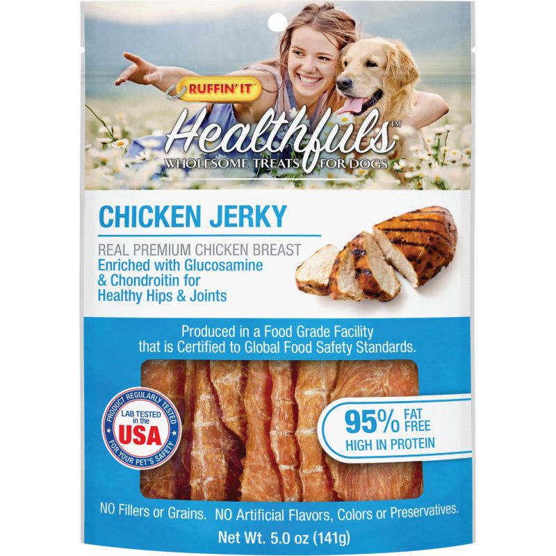 Ruffin&#039; it Healthfuls Chicken Tenders Dog Treat 5 Oz.