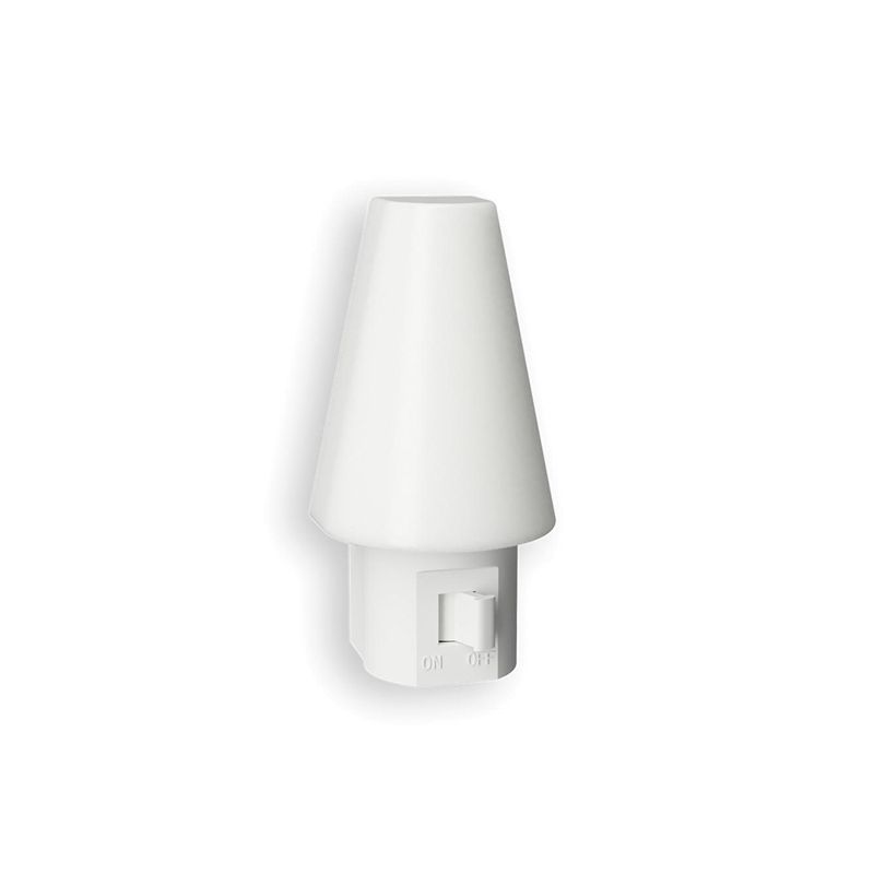 AmerTac Tipi Series NL-TIPI-F2 Night Light, 120 V, 0.3 W, LED Lamp, Warm White Light, 1 Lumens, 3000 K Color Temp