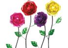 Exhart Bouncing Rose Garden Stake Assorted (Pack of 12)