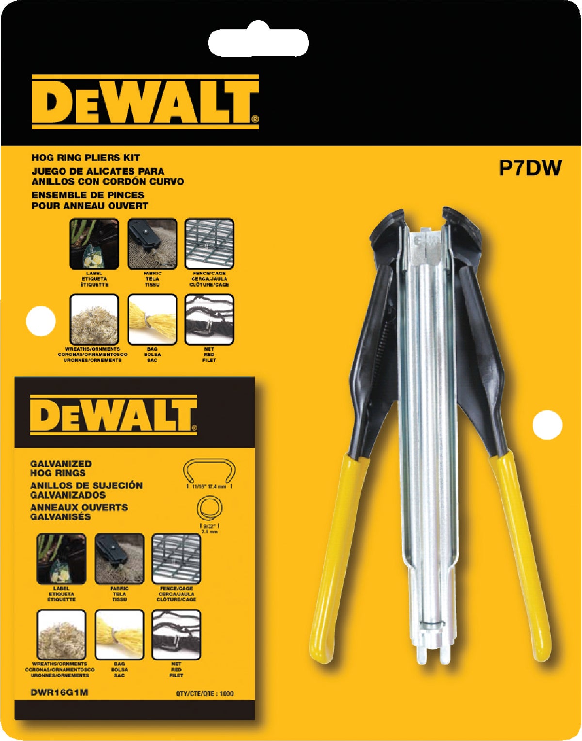 Buy DeWalt Hog Ring Pliers Kit