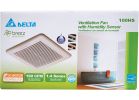 Delta BreezGreenBuilder 100 CFM Bath Exhaust Fan with Humidity Sensor White