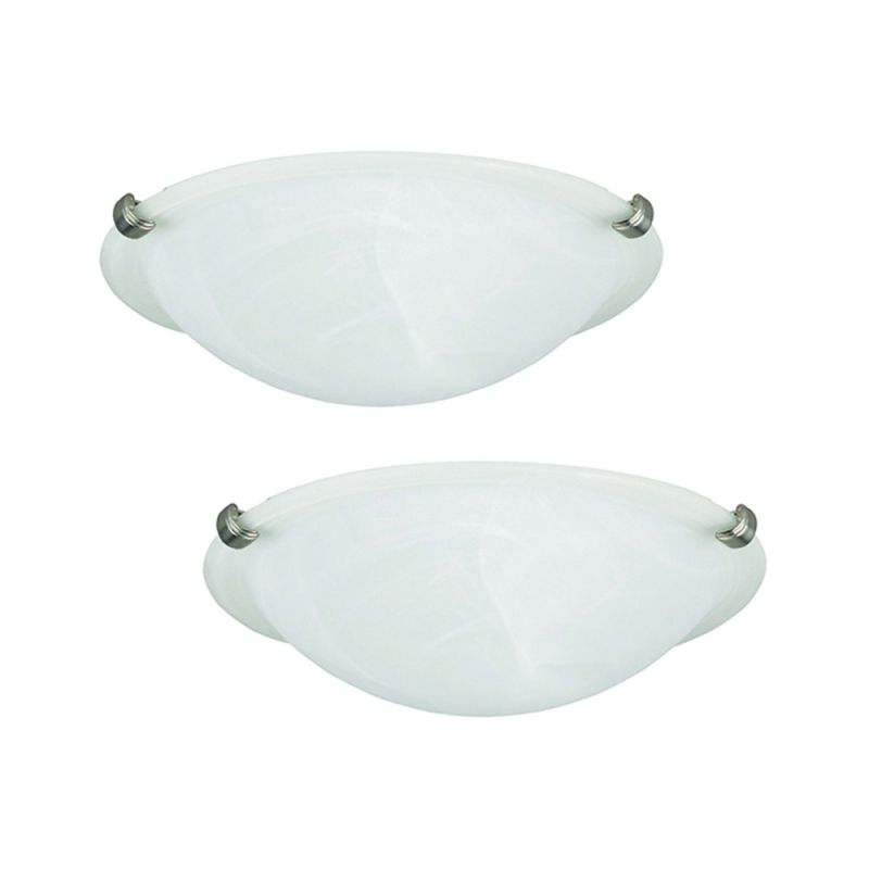 Canarm IFM161251T Ceiling Light Fixture, 110 V, 2-Lamp, Brushed Pewter Fixture