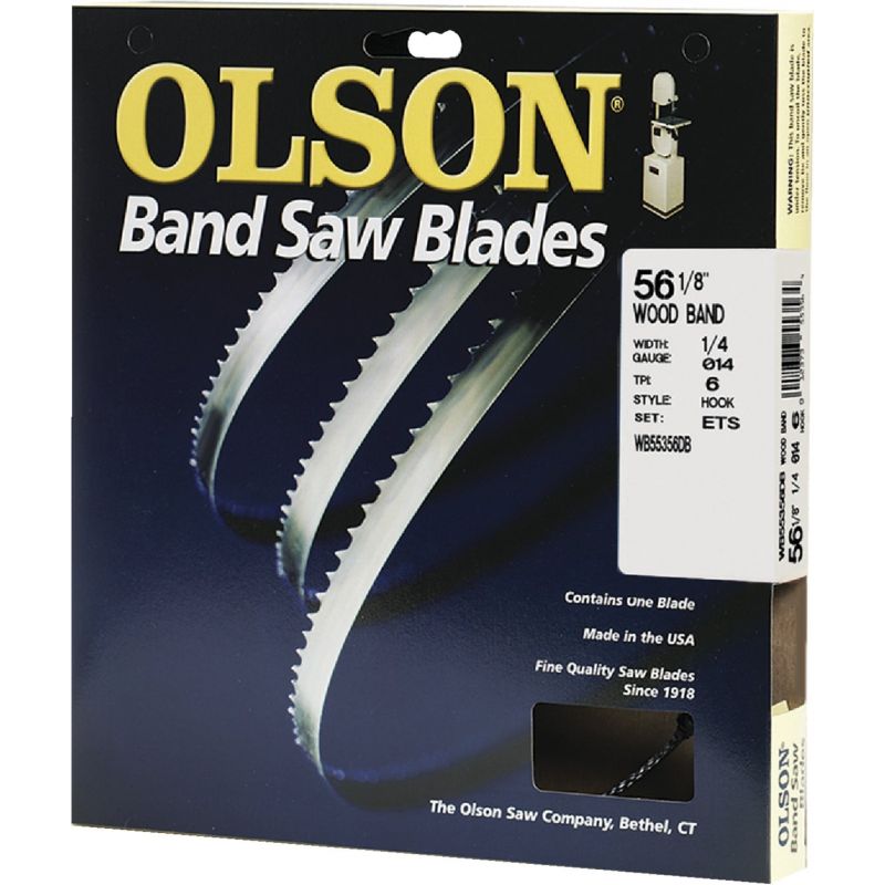 Olson Wood Cutting Band Saw Blade 56-1/8 In.
