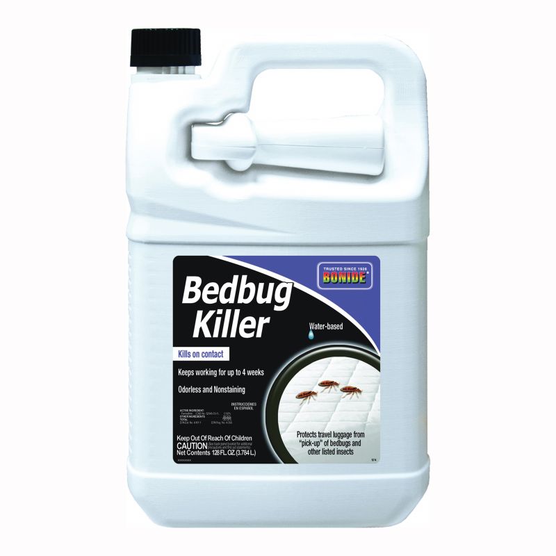 Bonide 574 Bedbug Killer, Liquid, 1 gal Opaque White