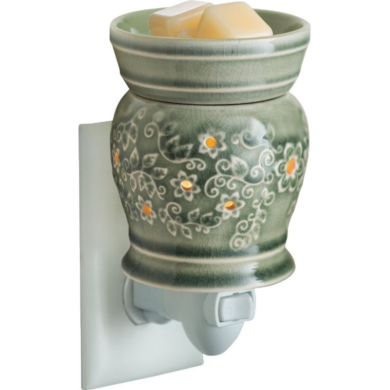 Candle Warmers Pluggable Fragrance Warmer Green