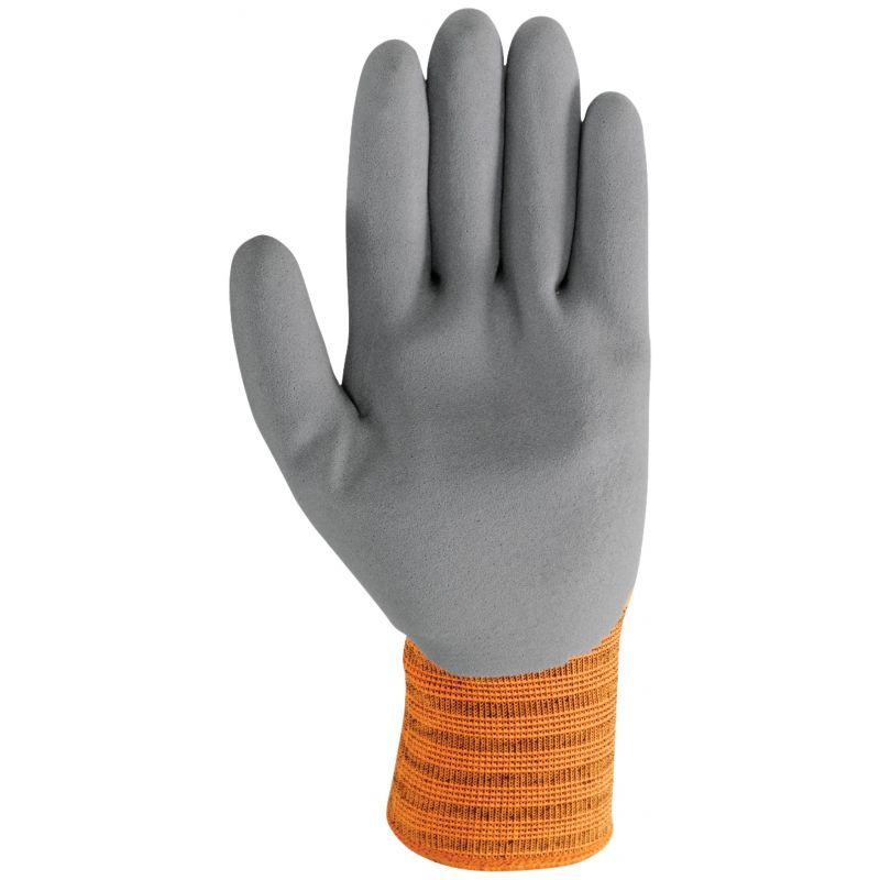 Wells Lamont HydraHyde Men&#039;s Work Gloves XL, Gray &amp; Orange