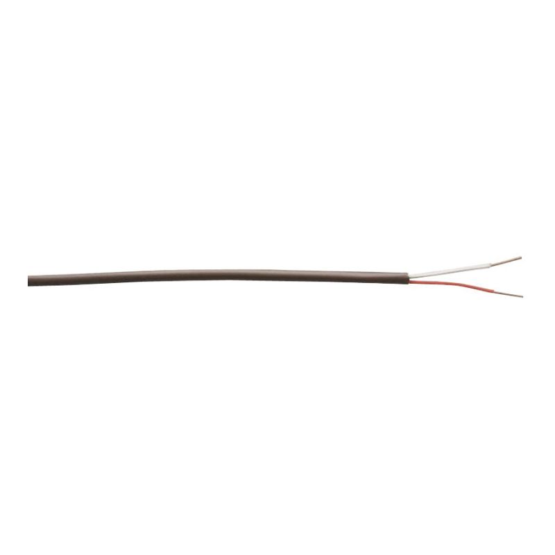 Southwire 55765801 Thermostat Electrical Cable, 18 AWG Wire, 2 -Conductor, 15 m L, Copper Conductor, Brown Sheath