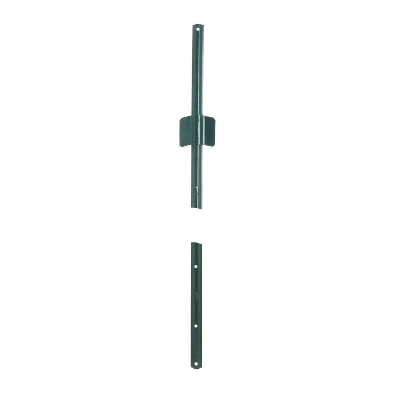 Jackson Wire 14025945 U-Post, 4 ft H, Steel, Green, Plain Green