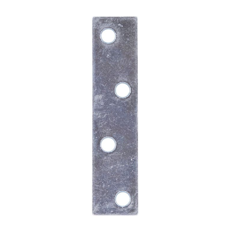 ProSource MP-Z03-013L Mending Plate, 3 in L, 3/4 in W, Steel, Screw Mounting Zinc-Plated