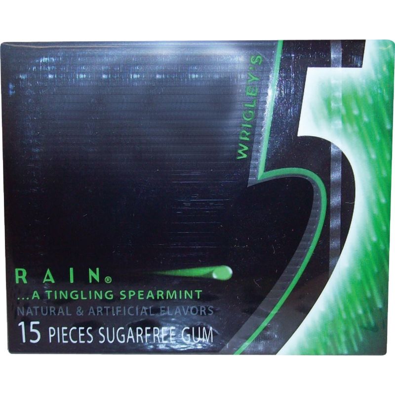 5 Rain Chewing Gum (Pack of 10)