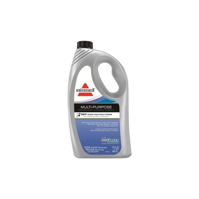 Bissell 85T6 Carpet Cleaner, 32 oz, Bottle, Liquid, Characteristic, Pale Yellow Pale Yellow
