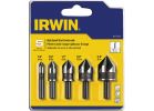 Irwin 5-Piece Metal Countersink Bit Set