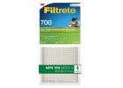 Filtrete 705-4 Pleated Air Filter, 20 in L, 14 in W, 8 MERV, 700 MPR, Fiberglass Frame (Pack of 4)