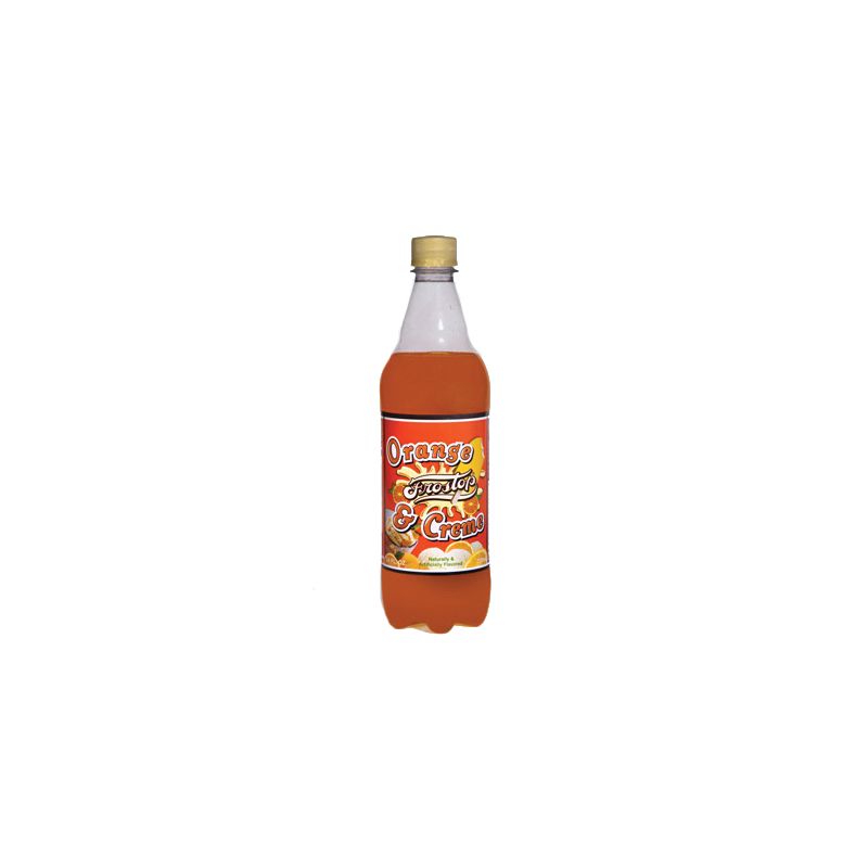 Frostop 512043 Soda, Cream, Orange Flavor, 24 oz Bottle