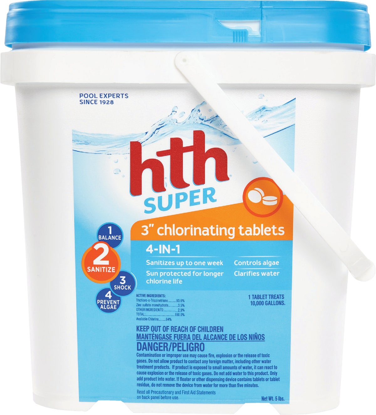 Buy HTH Super Chlorine Tablet 5 Lb. (Pack of 2)