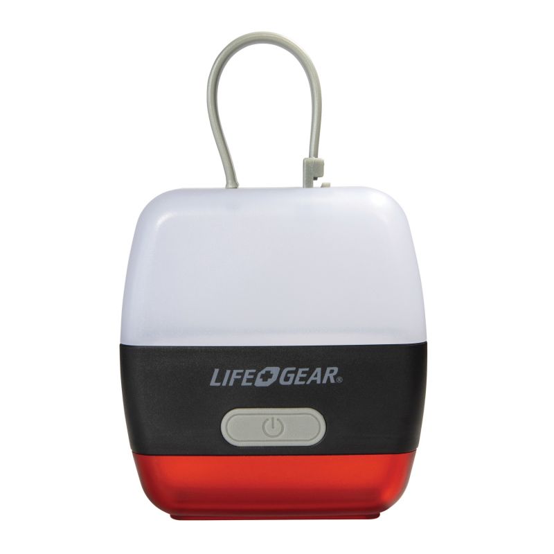 Life+Gear Glow Mini Series 41-3879 Multi-Function Lantern, Alkaline Battery, Clear