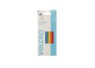 VELCRO Brand One Wrap 90438 Fastener, 1/2 in W, 8 in L, Nylon/Polypropylene
