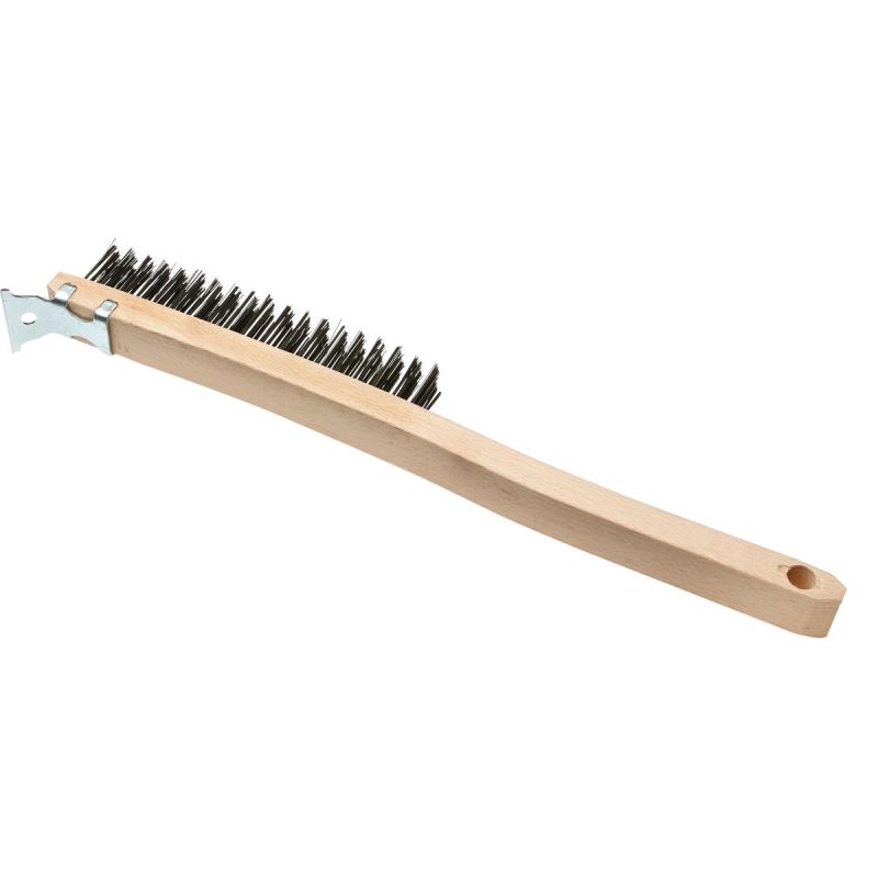 Premier Long Handle Imported Wire Brush